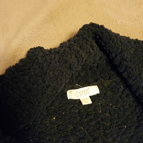Black popcorn cardigan - Picture 2 of 3